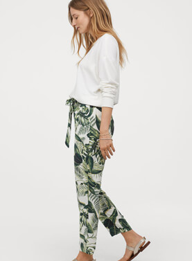 Women's Striped Sleeve Crew Neck Summer Midi Tshirt Dress